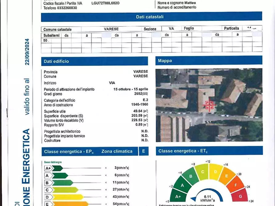 Immagine 13 di Appartamento in vendita  in VIA MERINI snc a Varese