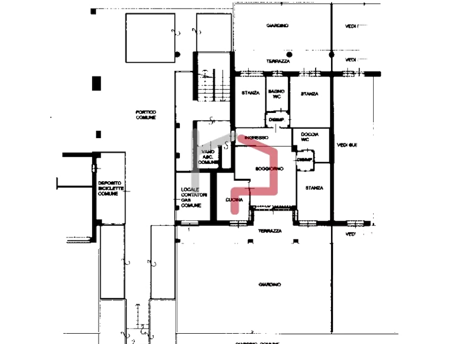 Immagine 20 di Quadrilocale in vendita  in via Resia  a Bolzano