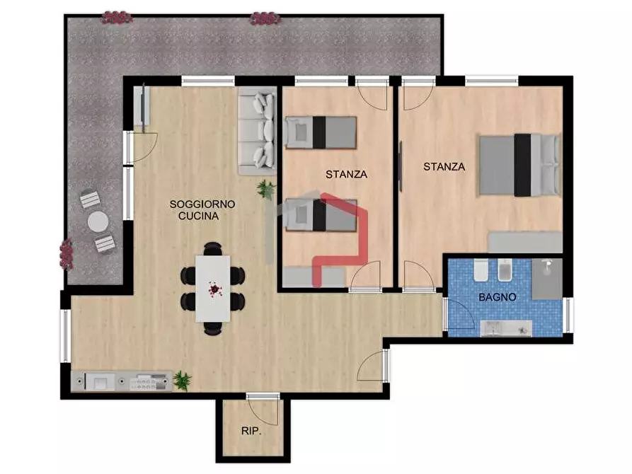 Immagine 23 di Appartamento in vendita  in Via Vittorio Veneto a Bolzano