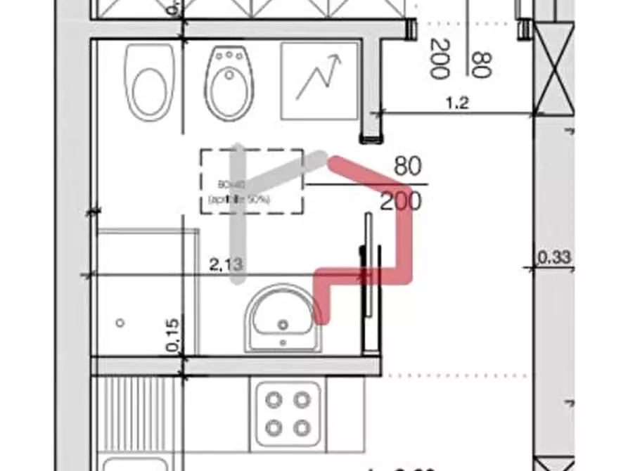 Immagine 11 di Bilocale in vendita  in Via Resia 84 a Bolzano