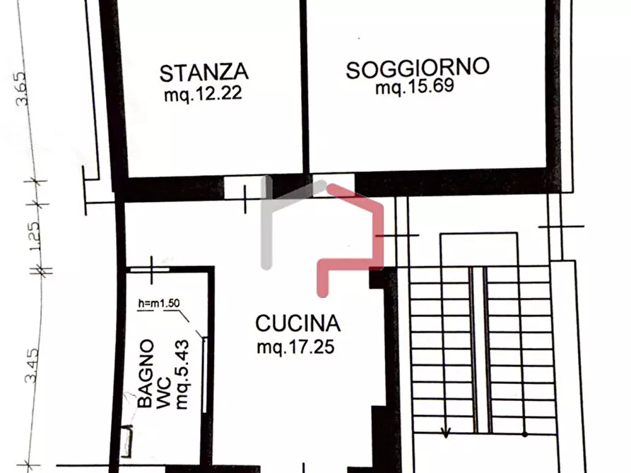 Immagine 9 di Trilocale in vendita  in Via Firenze  a Bolzano