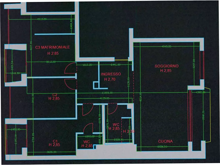 Immagine 16 di Quadrilocale in vendita  in via Orazio  a Bolzano