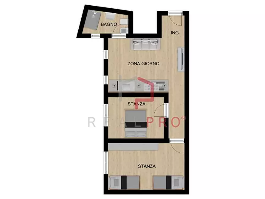 Immagine 12 di Trilocale in vendita  in via Palermo  a Bolzano