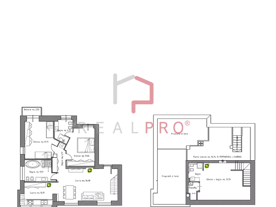 Immagine 21 di Quadrilocale in vendita  in Via Manci a Bolzano