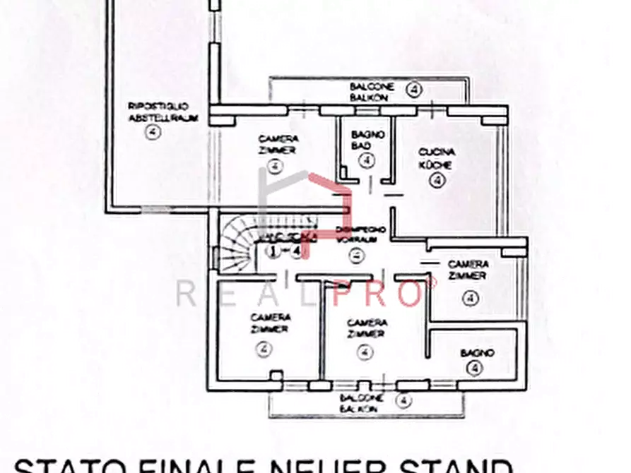 Immagine 4 di Casa indipendente in vendita  in Via Galvani  a Bolzano