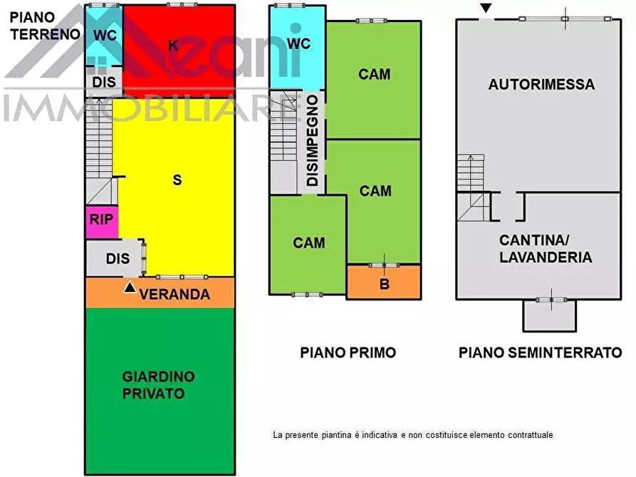 Immagine 34 di Villetta a schiera in vendita  in Via Fermi a Siziano