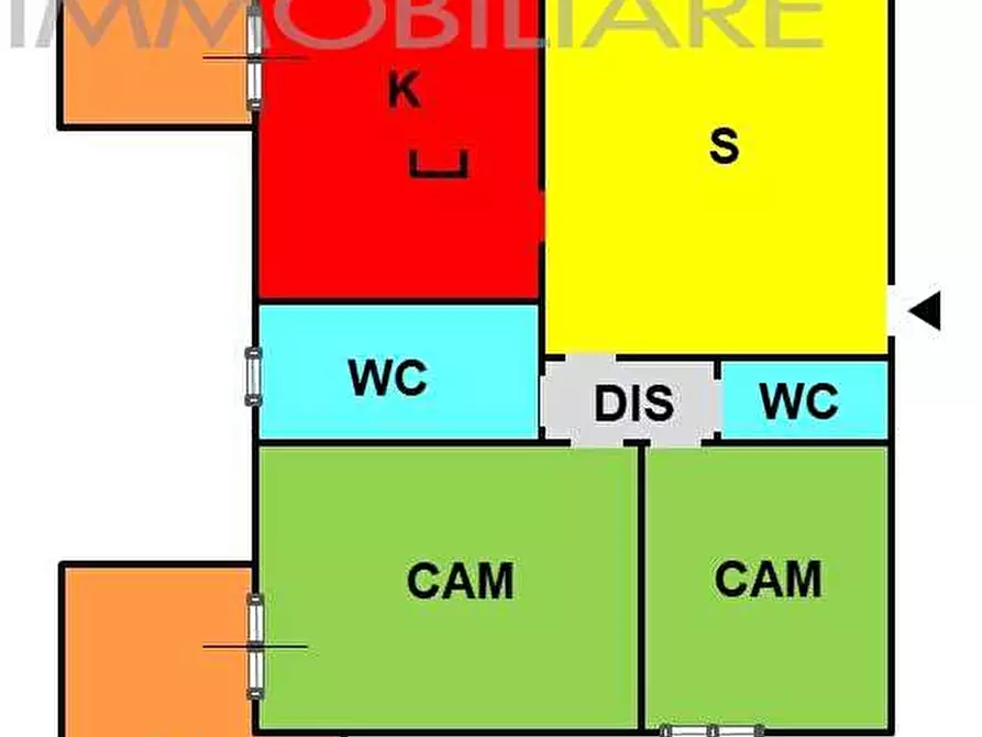 Immagine 27 di Appartamento in vendita  in Via Resistenza  14 a Zeccone