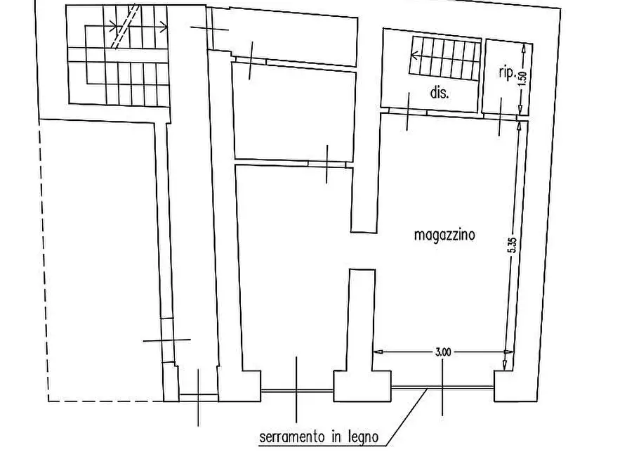 Immagine 1 di Magazzino in vendita  in Via Bassi 5 a Ormea