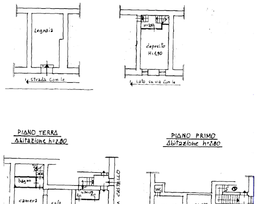 Immagine 42 di Appartamento in vendita  in Piazza Castello  1 a Lucinasco