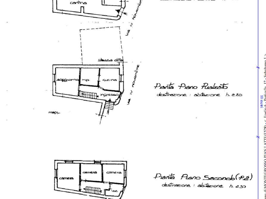 Immagine 37 di Casa indipendente in vendita  in Via VI Novembre 1 a Montegrosso Pian Latte