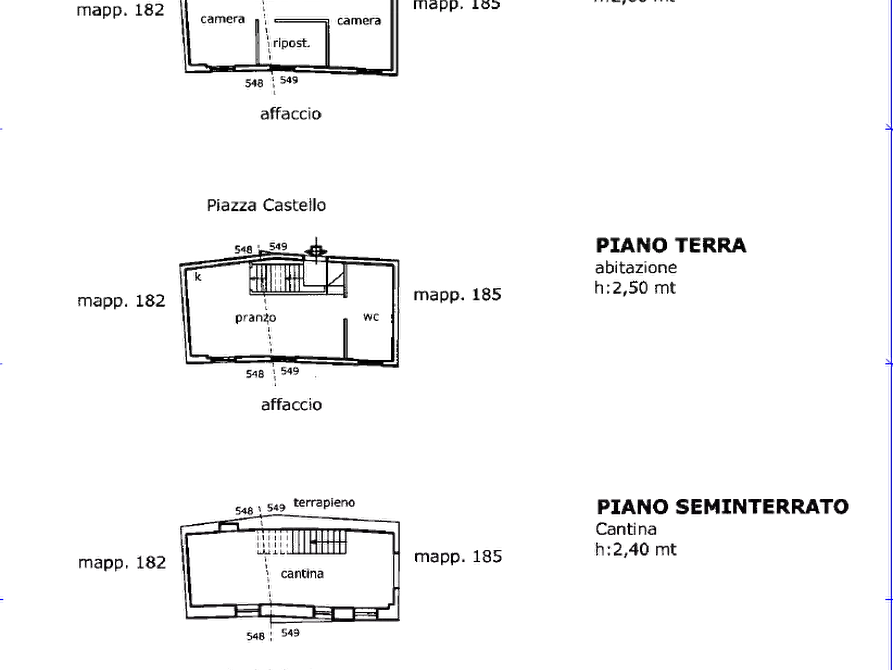 Immagine 38 di Casa indipendente in vendita  in Piazza Castello 4 a Aurigo