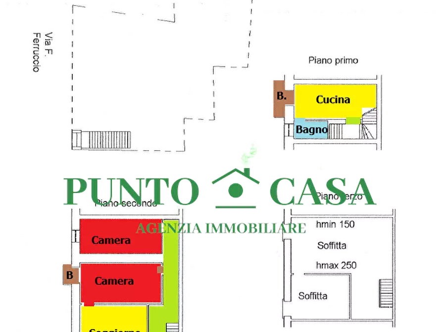 Immagine 3 di Casa indipendente in vendita  in Via Ferruccio a Lamezia Terme