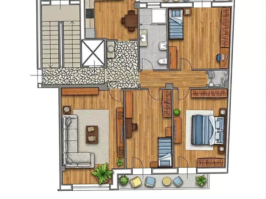 Immagine 22 di Appartamento in vendita  a Cagliari