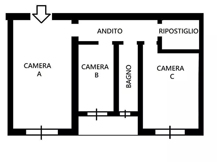 Immagine 18 di Ufficio in affitto  a Cagliari