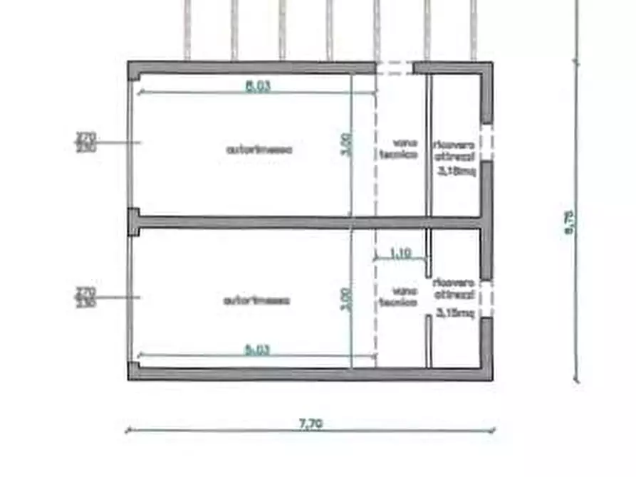 Immagine 20 di Casa bifamiliare in vendita  a Reggio Nell'emilia