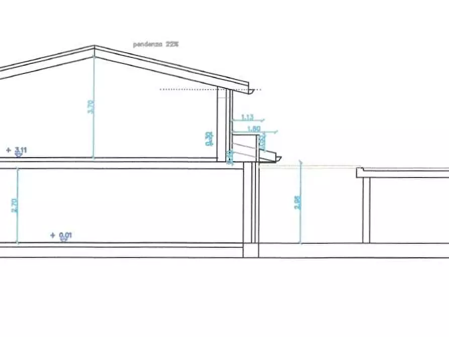 Immagine 25 di Casa bifamiliare in vendita  a Reggio Nell'emilia