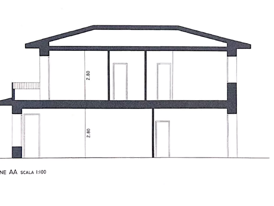 Immagine 20 di Casa bifamiliare in vendita  a Reggio Nell'emilia