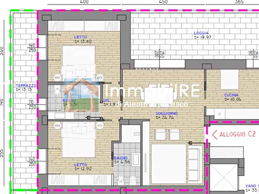 Immagine 25 di Appartamento in vendita  a Reggio Nell'emilia