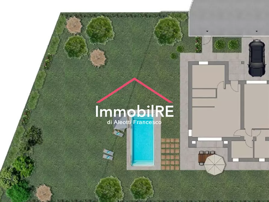 Immagine 1 di Casa bifamiliare in vendita  a Quattro Castella