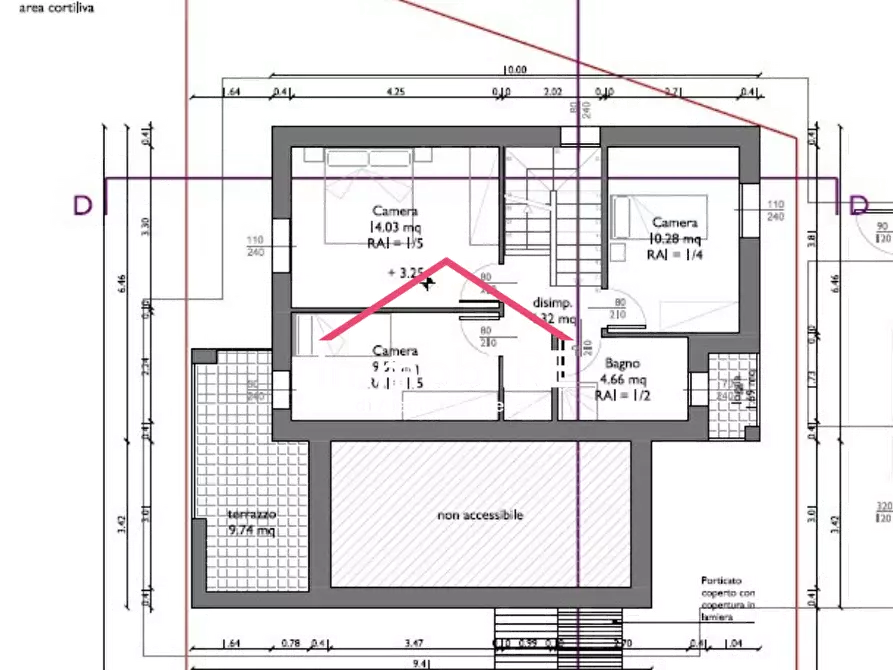 Immagine 14 di Casa bifamiliare in vendita  a Quattro Castella