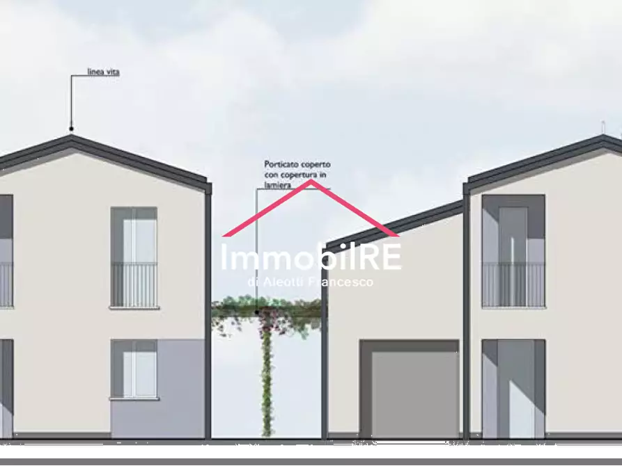 Immagine 15 di Casa bifamiliare in vendita  a Quattro Castella