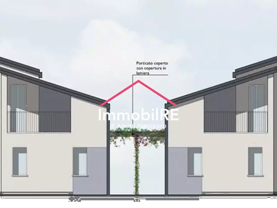 Immagine 16 di Casa bifamiliare in vendita  a Quattro Castella