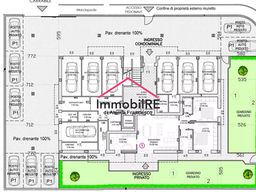 Immagine 10 di Appartamento in vendita  a Reggio Nell'emilia