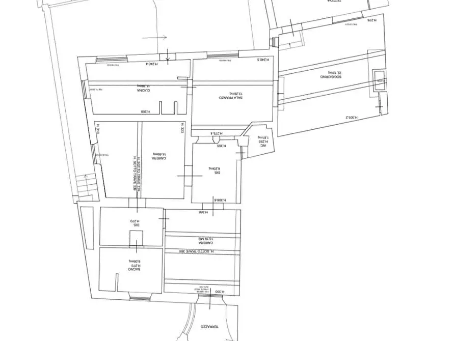 Immagine 31 di Villetta a schiera in vendita  in Via Byron 78 a Livorno