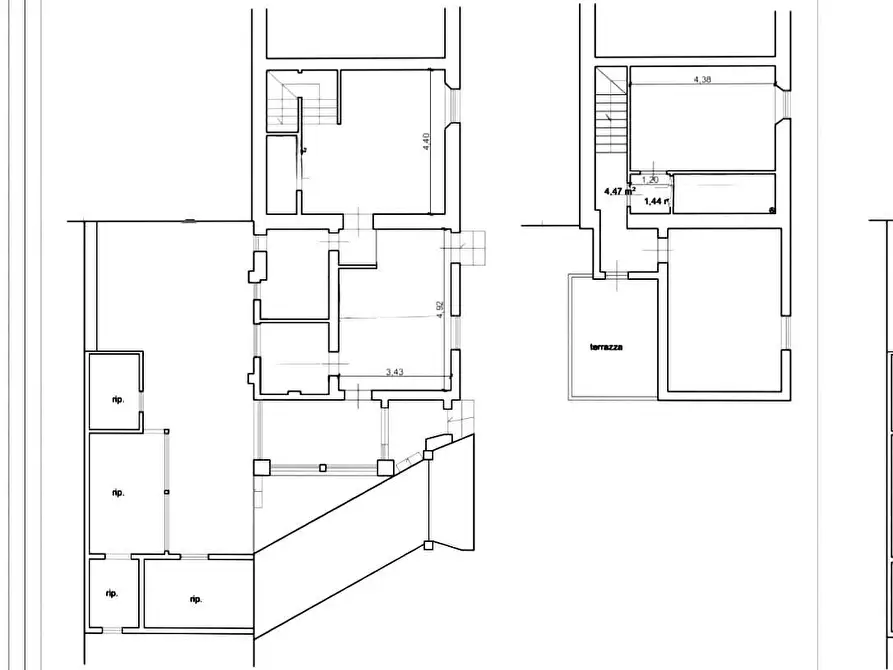 Immagine 45 di Villetta a schiera in vendita  in Via di quercianella  a Livorno