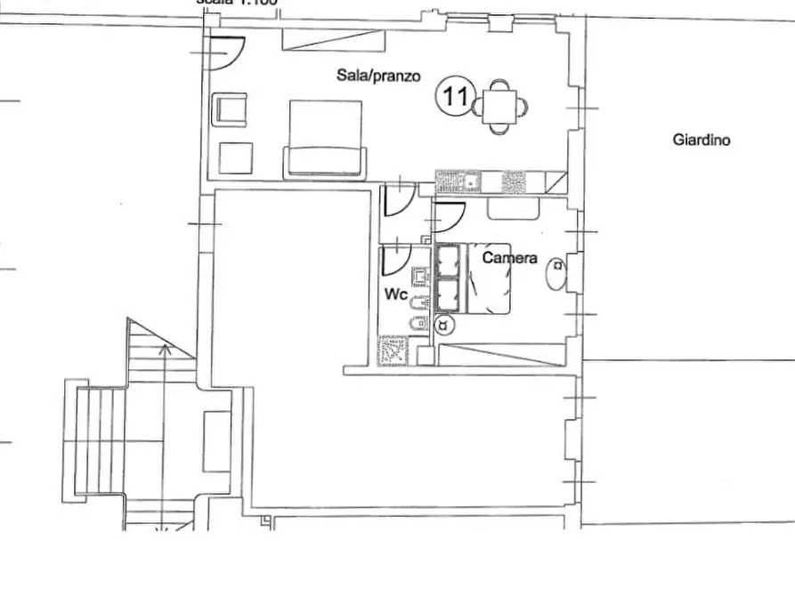 Immagine 26 di Appartamento in vendita  in Viale del Tirreno  86 D a Pisa