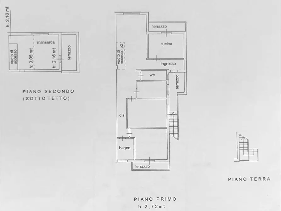 Immagine 41 di Appartamento in vendita  in Via Alessandro Volta a Ponsacco