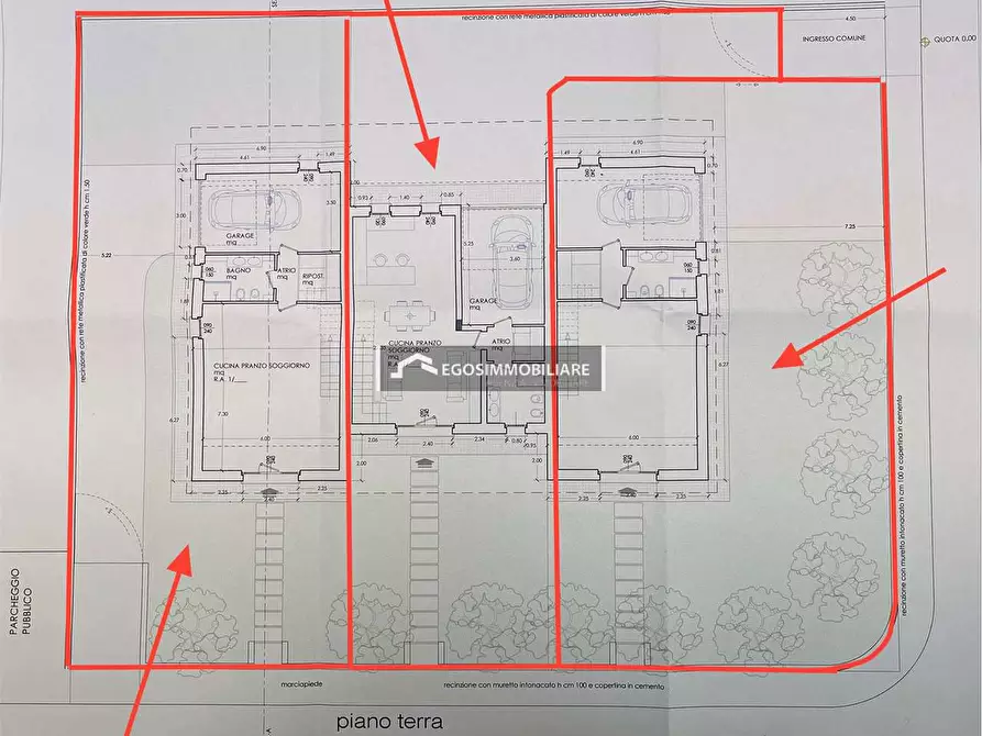 Immagine 19 di Villetta a schiera in vendita  in Via Manzoni s.n.c. a Guidizzolo