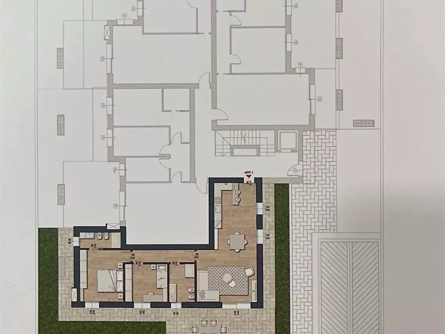 Immagine 33 di Appartamento in vendita  in Via Sirmione 21 a Desenzano Del Garda