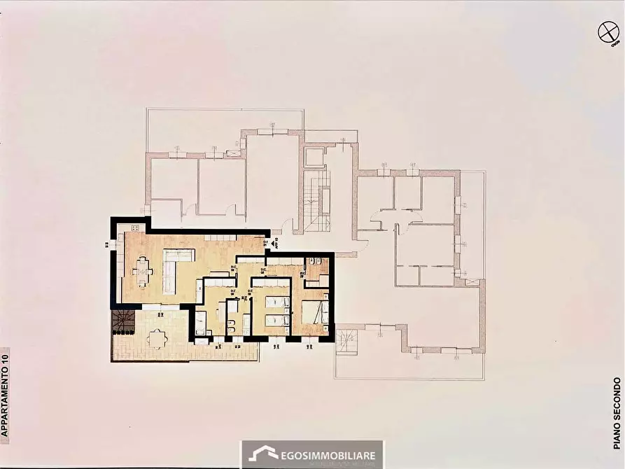 Immagine 5 di Attico in vendita  in Via Sirmione 21 a Desenzano Del Garda