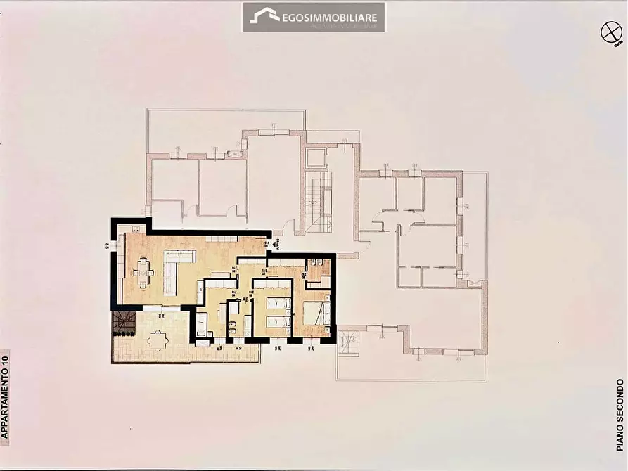 Immagine 5 di Attico in vendita  in Via Sirmione 21 a Desenzano Del Garda