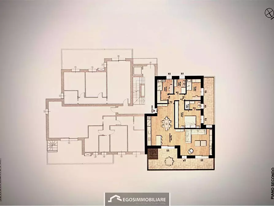 Immagine 5 di Attico in vendita  in Via Sirmione 21 a Desenzano Del Garda