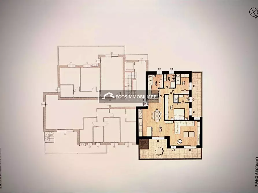 Immagine 5 di Attico in vendita  in Via Sirmione 21 a Desenzano Del Garda