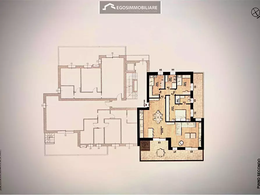 Immagine 5 di Attico in vendita  in Via Sirmione 21 a Desenzano Del Garda