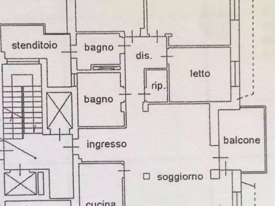 Immagine 2 di Quadrilocale in vendita  in Giovanni Santucci a Ravenna