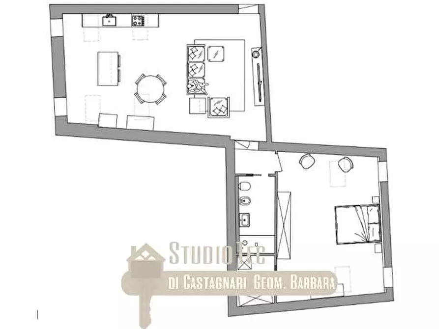 Immagine 2 di Appartamento in affitto  in via Cavour 100 a Ravenna