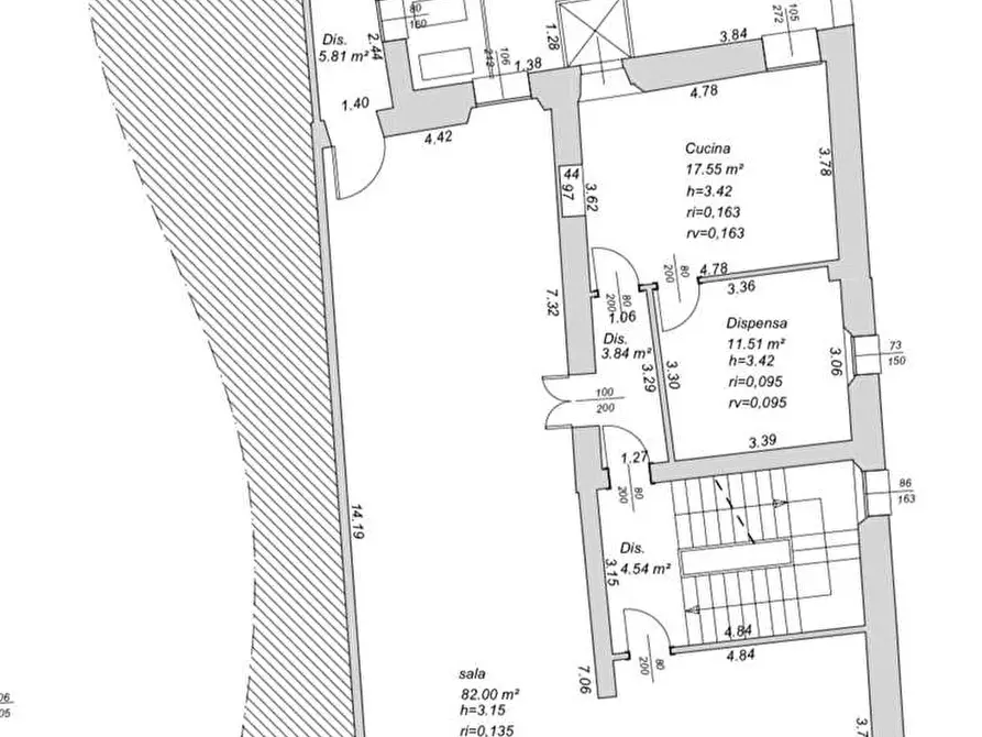 Immagine 40 di Quadrilocale in affitto  in Via Mentana  a Ravenna