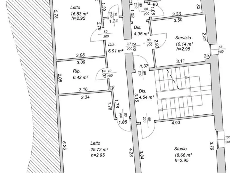 Immagine 41 di Quadrilocale in affitto  in Via Mentana  a Ravenna