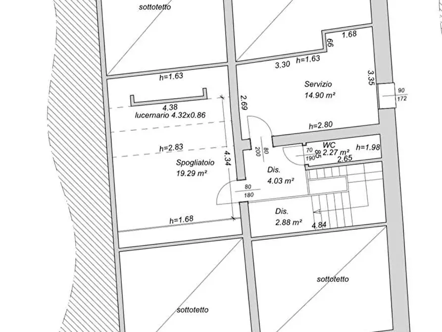 Immagine 42 di Quadrilocale in affitto  in Via Mentana  a Ravenna