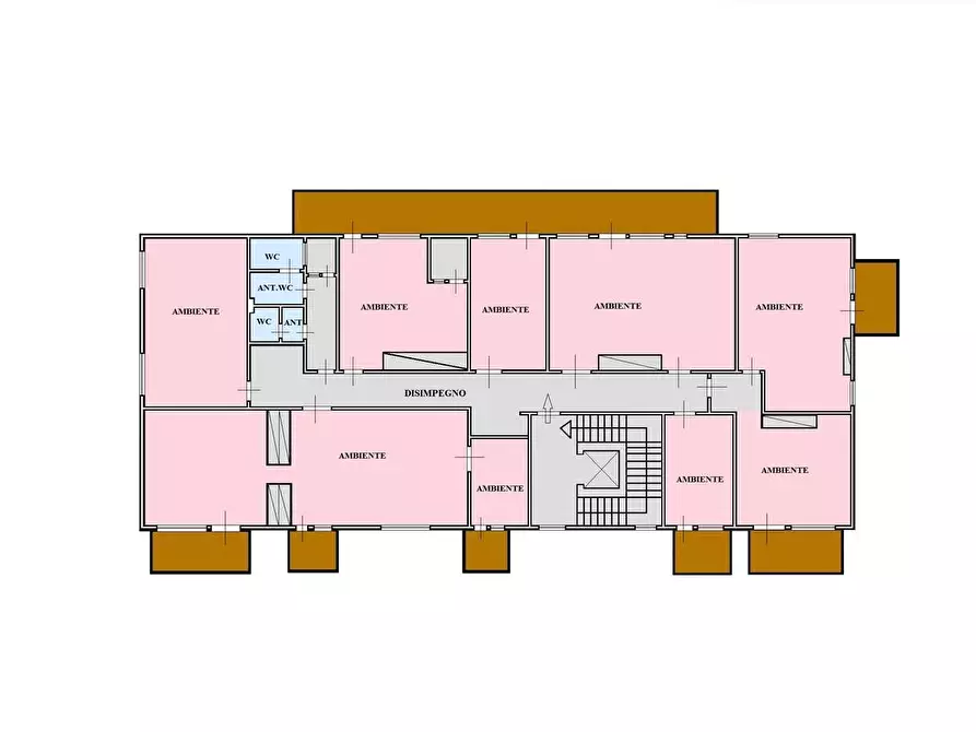 Immagine 12 di Ufficio in affitto  in Via Pietro nenni-Via Ugo La Malfa 24 a Palermo