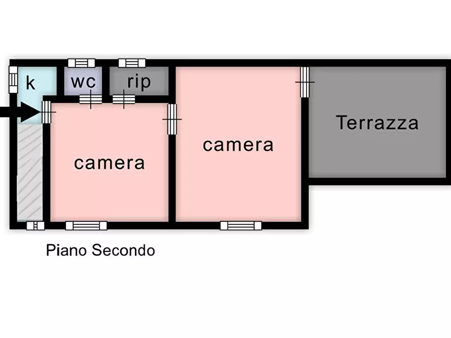 Immagine 53 di Casa indipendente in vendita  in Via San Martino 40 a Monreale