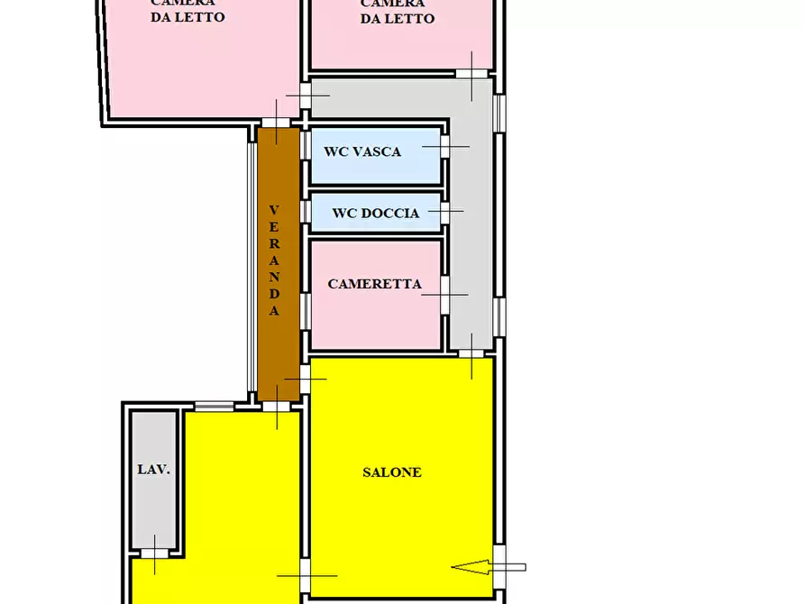 Immagine 42 di Appartamento in vendita  in Via Venero 198 a Monreale