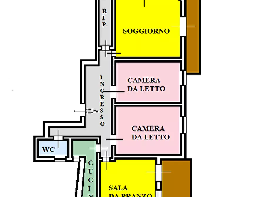 Immagine 22 di Appartamento in vendita  in Via Antonio Veneziano 73 a Monreale