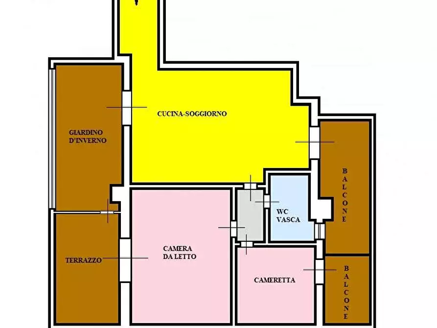Immagine 40 di Attico in vendita  in Via Mariano Stabile 110 a Palermo