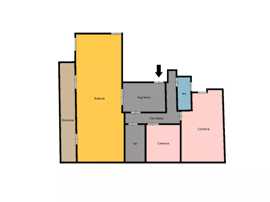 Immagine 20 di Appartamento in vendita  in Via Antonio Veneziano 73 a Monreale