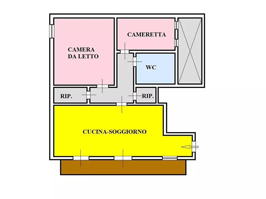 Immagine 14 di Appartamento in vendita  in Vicolo Luigi Russo  1 a Palermo